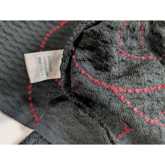 Ming Wang Jacket Women's Petite Medium Black Rose Pattern Cardigan career church - Picture 7 of 10